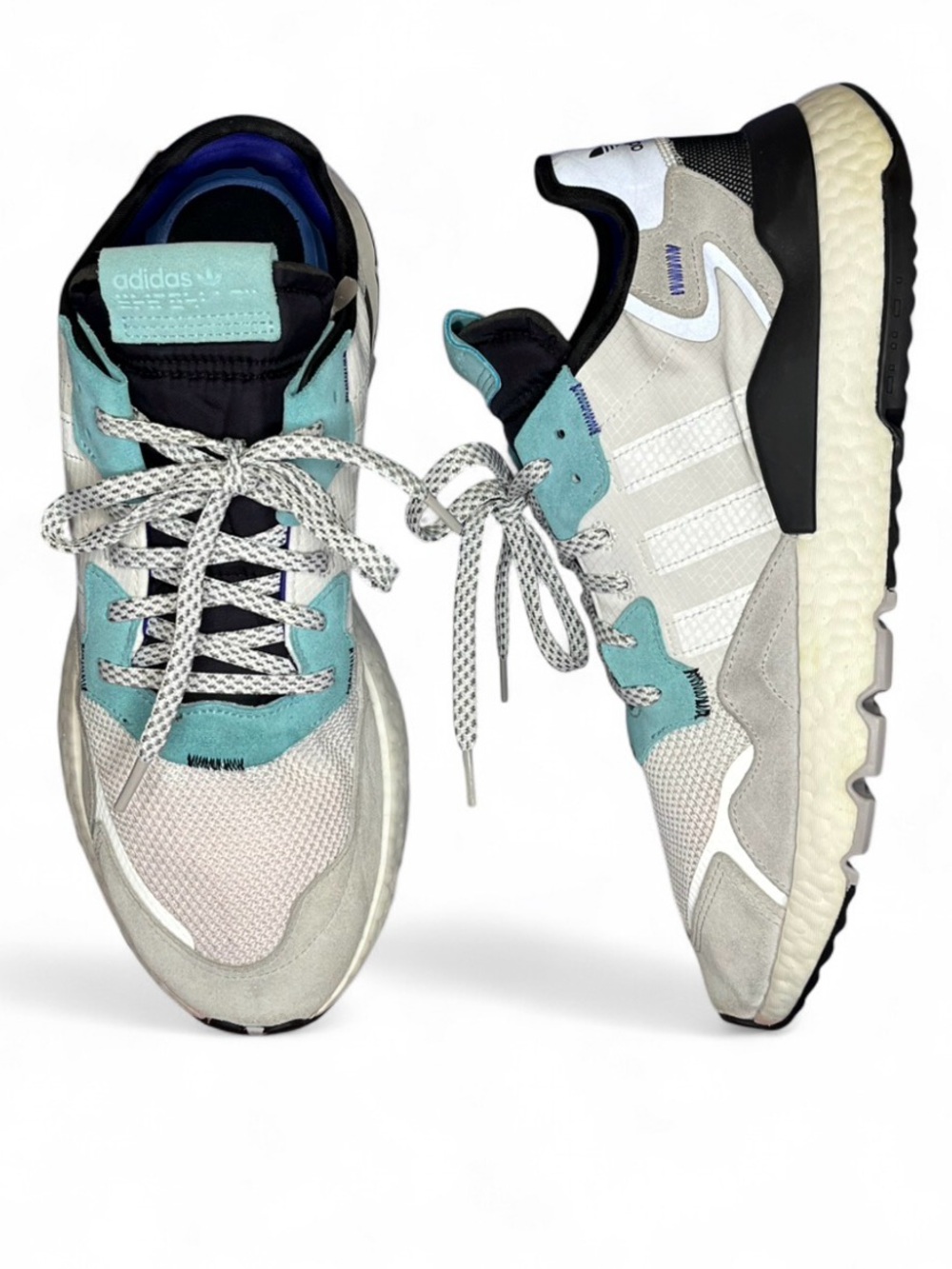 Adidas Nite Jogger Easy Mint Shoes - Men’s Size 13 Sneakers - EE5882